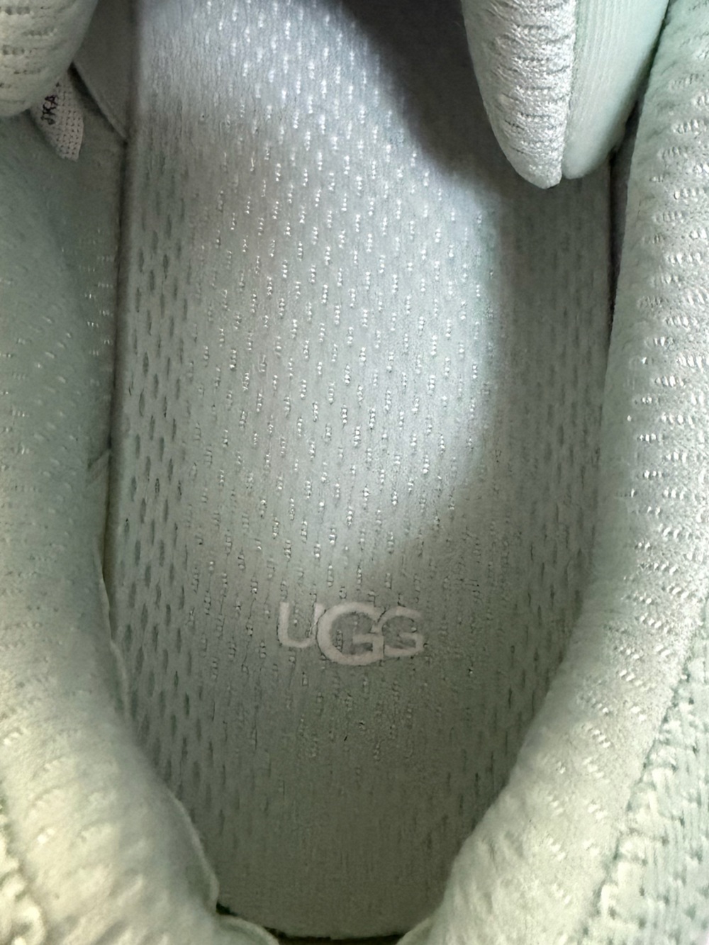 UGG Women's Mint Green & Cream Low-Top Sneakers - Picture 6 of 9